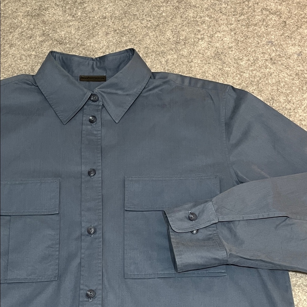 Women’s Dean Hutchinson Slate Blue Dress Shirt